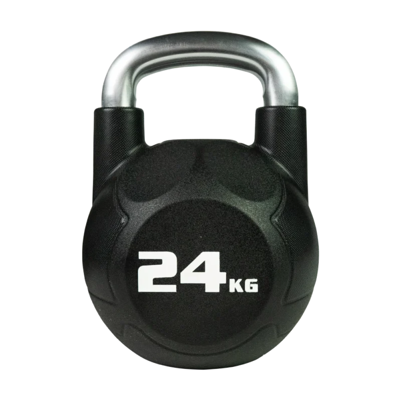 Kettlebell CPU 4GRADE, widok z przodu, z ergonomicznym uchwytem.