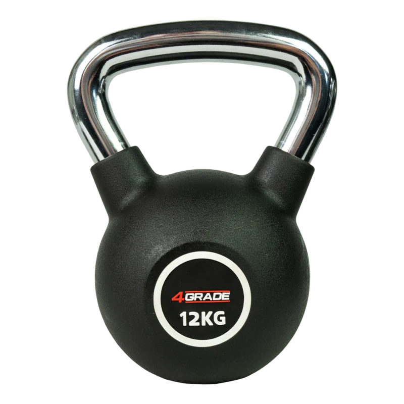 Kettlebell PEV 4GRADE 12 kg, idealny do treningu funkcjonalnego.