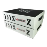 Para mat pod obciążenia do sztangi (Plyo Pads) 4GRADE. Profesjonalna ochrona podłogi.