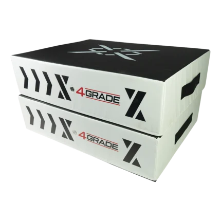 Para mat pod obciążenia do sztangi (Plyo Pads) 4GRADE. Profesjonalna ochrona podłogi.