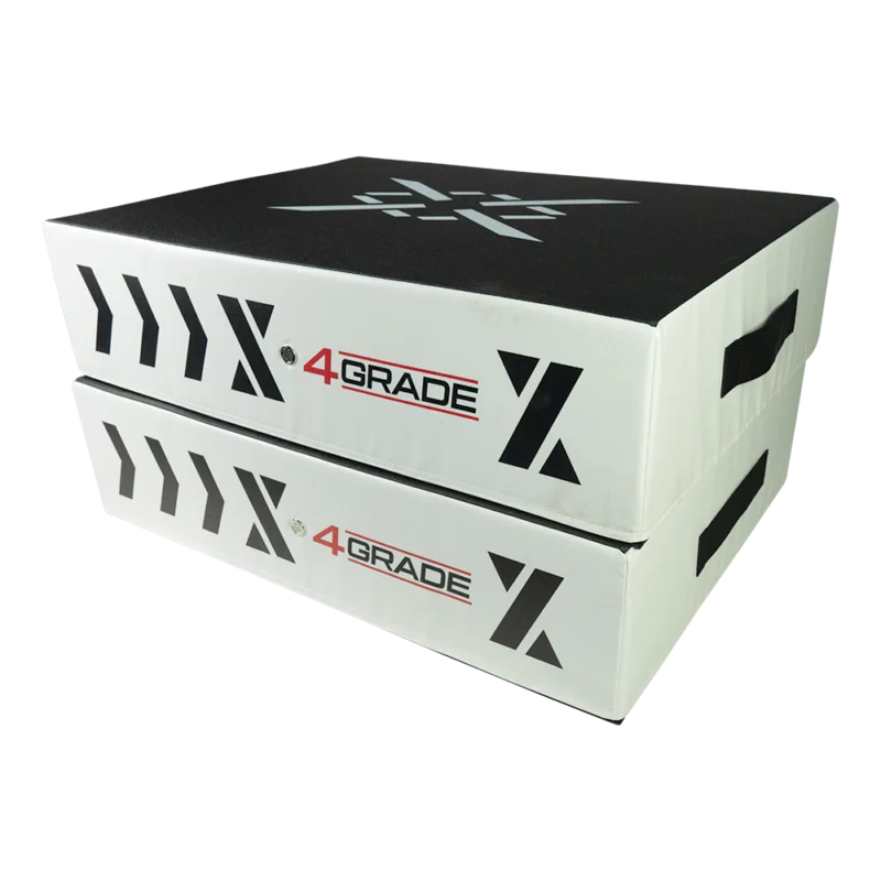 Para mat pod obciążenia do sztangi (Plyo Pads) 4GRADE. Profesjonalna ochrona podłogi.