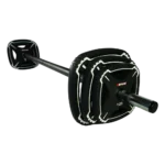 Zestaw do ćwiczeń Body Pump 4GRADE 20 kg, zawierający sztangę i talerze TPU.