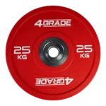 alerz olimpijski CPU Bumper Plate 4GRADE o wadze 25 kg czerwony