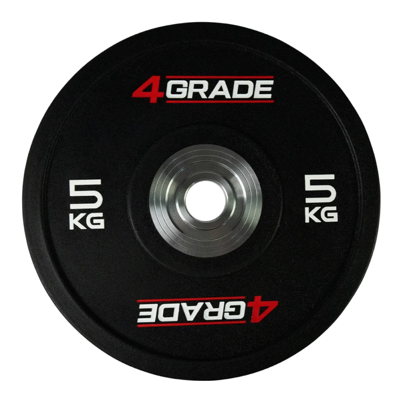 alerz olimpijski CPU Bumper Plate 4GRADE o wadze 5 kg czarny