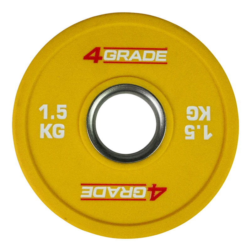 Talerz PU Fractional Plate 4GRADE 1,5 kg, idealny do precyzyjnego treningu.