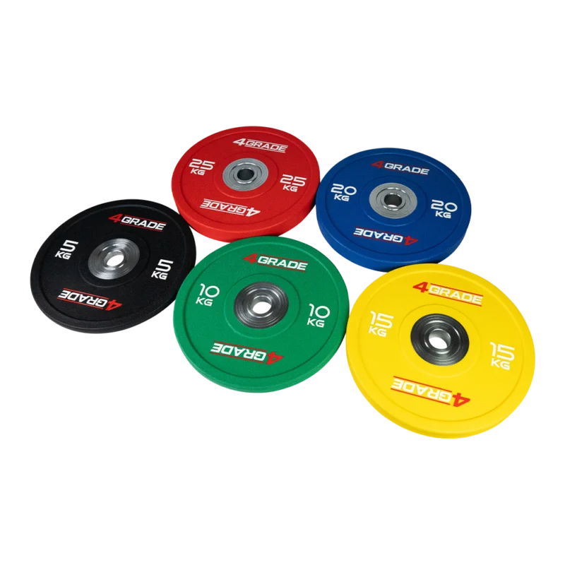 Talerze olimpijskie CPU Bumper Plate 4GRADE o różnych wagach