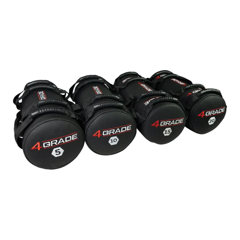 Zestaw worków treningowych Power Bag 4GRADE z nowymi uchwytami, idealny do treningu funkcjonalnego.