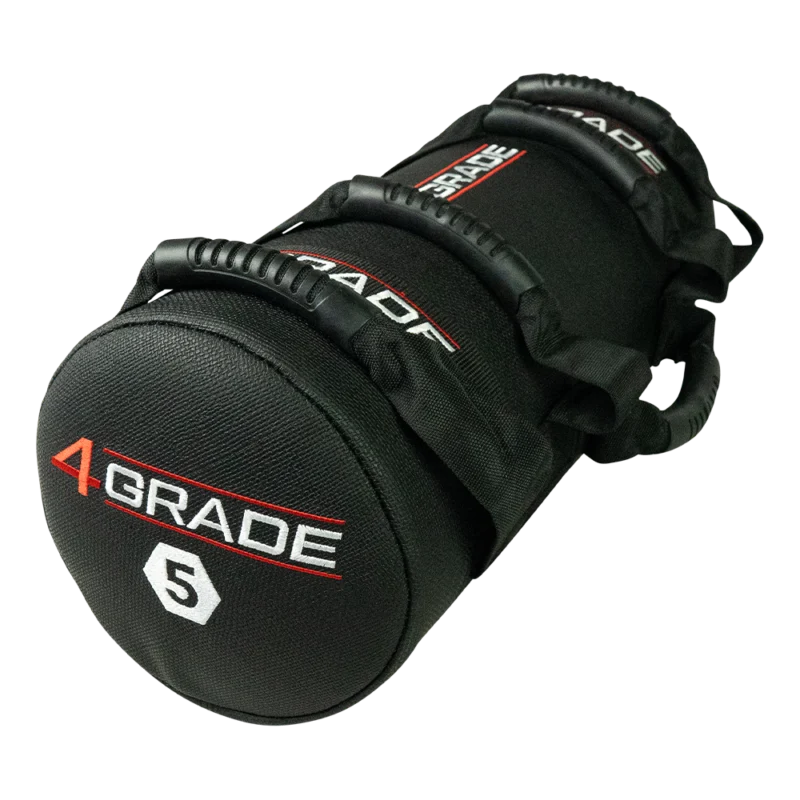 Worek treningowy Power Bag 4GRADE z nowymi uchwytami i oczkami wentylacyjnymi bok.