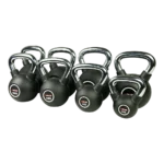 Zestaw kettlebelli PEV 4GRADE, wagi od 4 do 32 kg.
