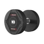 Hantla uretanowa 4GRADE 10 kg, z solidną stalową głowicą.