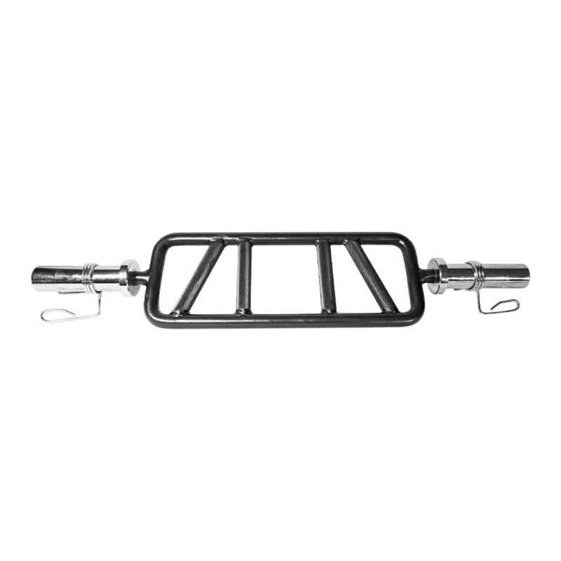 Chromowany gryf olimpijski typu kratownica marki 4GRADE od frontu