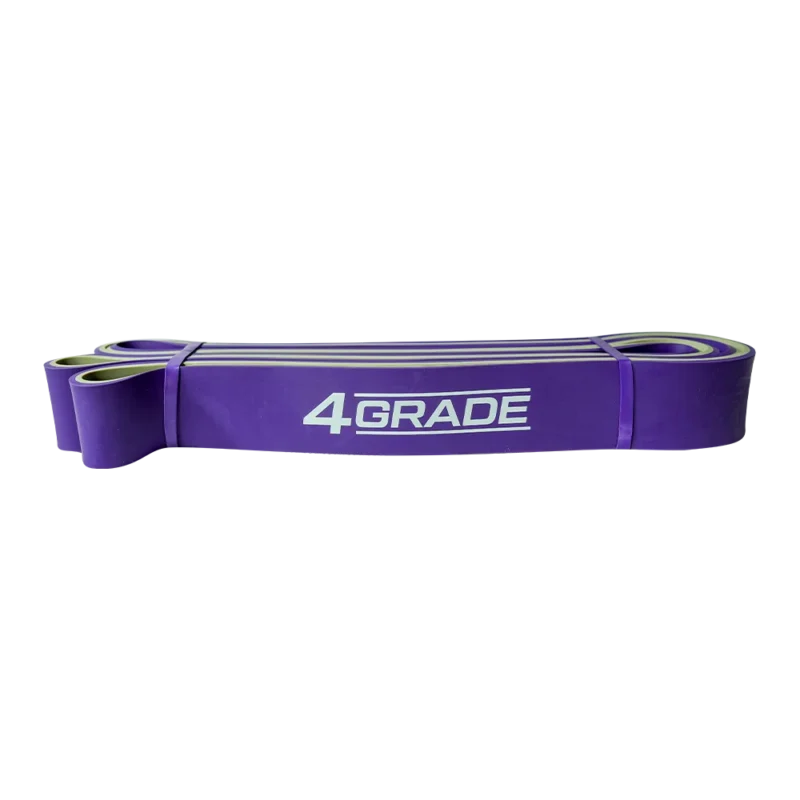 Fioletowa guma do ćwiczeń Power Band 4Grade 32mm zwinięta