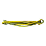 Cienka żółta guma oporowa Power Band 6.4mm marki 4GRADE zwinięta