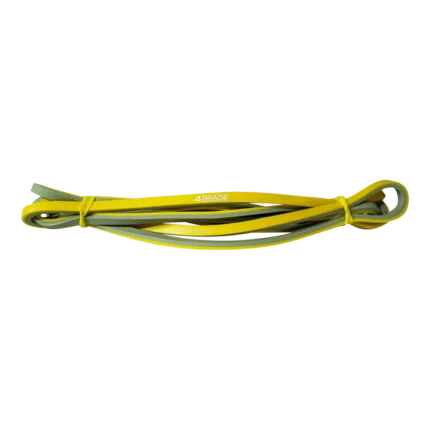 Cienka żółta guma oporowa Power Band 6.4mm marki 4GRADE zwinięta