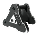 Potężna hantla uretanowa 20kg z trójkątnymi głowicami 4GRADE