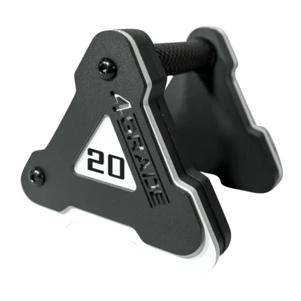 Potężna hantla uretanowa 20kg z trójkątnymi głowicami 4GRADE