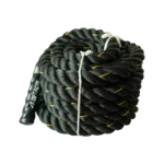 Gruba czarna lina treningowa Battle Rope 50mm marki 4GRADE