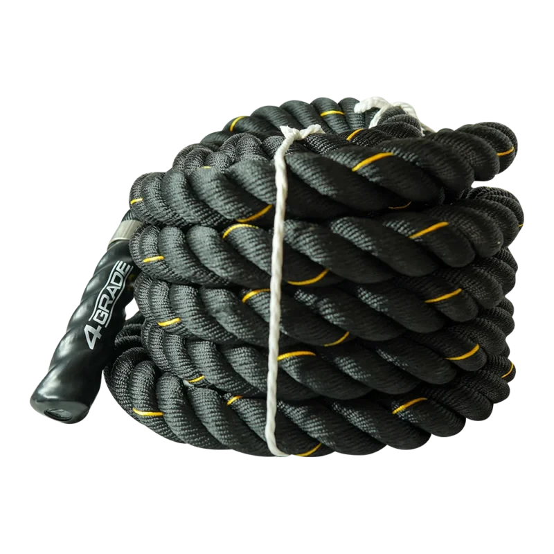 Lina Treningowa Battle Rope 50mm 12m Wzmocniona 4GRADE - obrazek 3