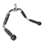 Chromowany uchwyt do wyciągu typu podwójne D z gumowanymi rączkami 4GRADE