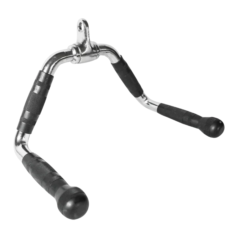 Chromowany uchwyt do wyciągu typu podwójne D z gumowanymi rączkami 4GRADE