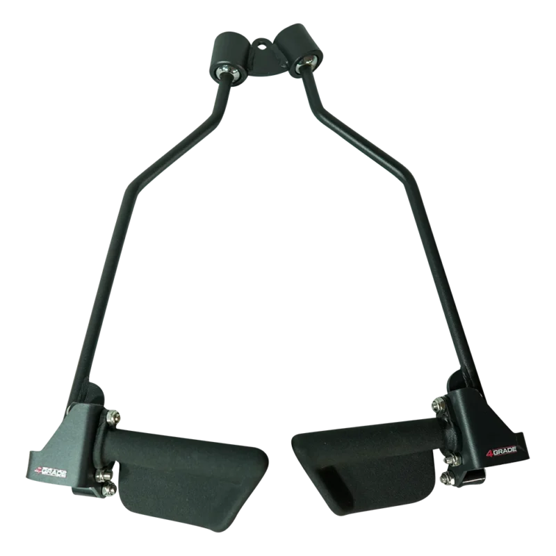 Zbliżenie na antypoślizgową, gumowaną powłokę uchwytów 4GRADE niewymagającą pasków